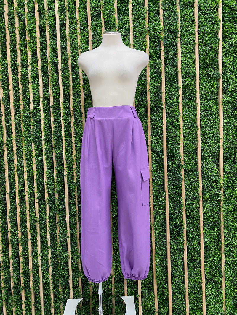 Bright High Waist Jogger