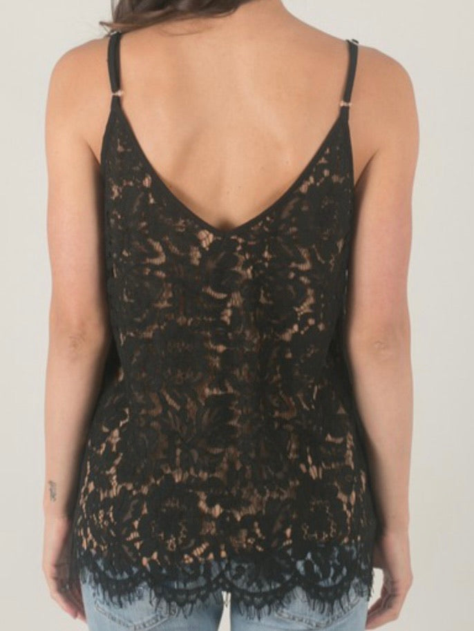 Black Lace Cami