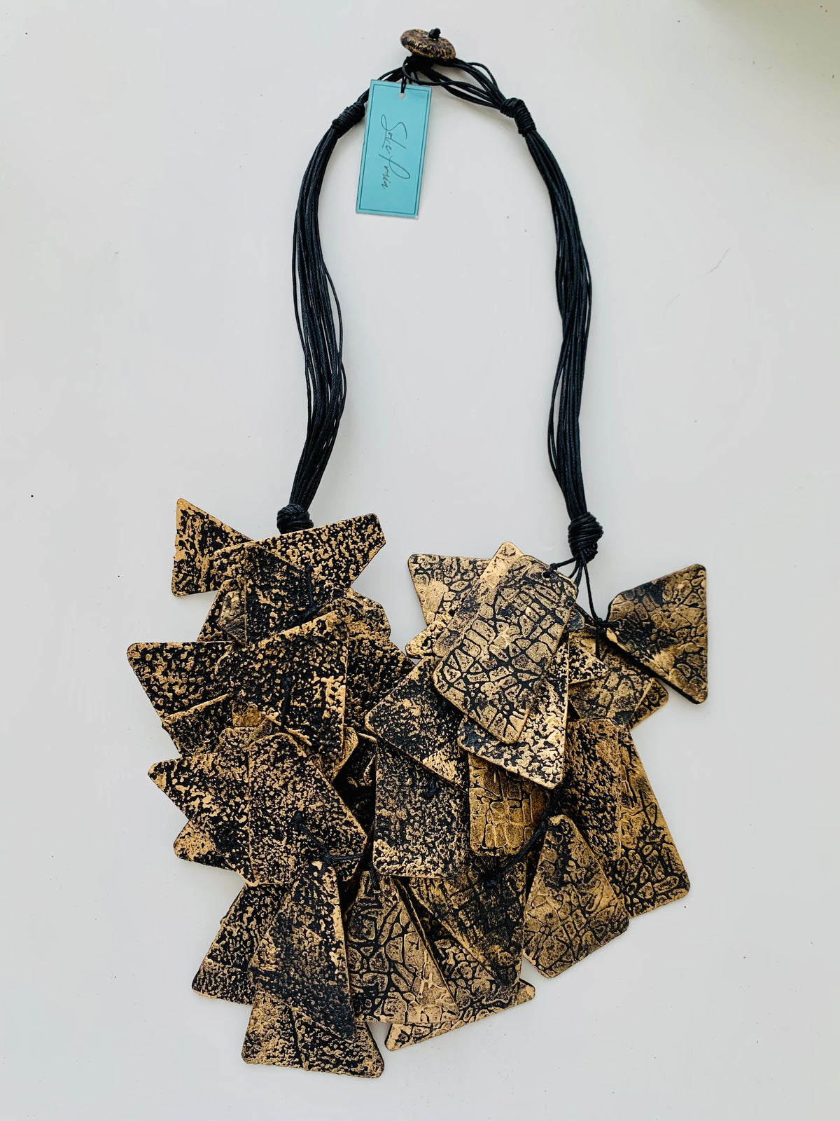 Unique Recycled Paper Necklace