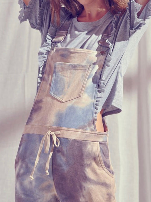 Blue Tie Dye Overall