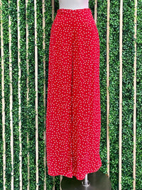 Exquisite Red Trousers