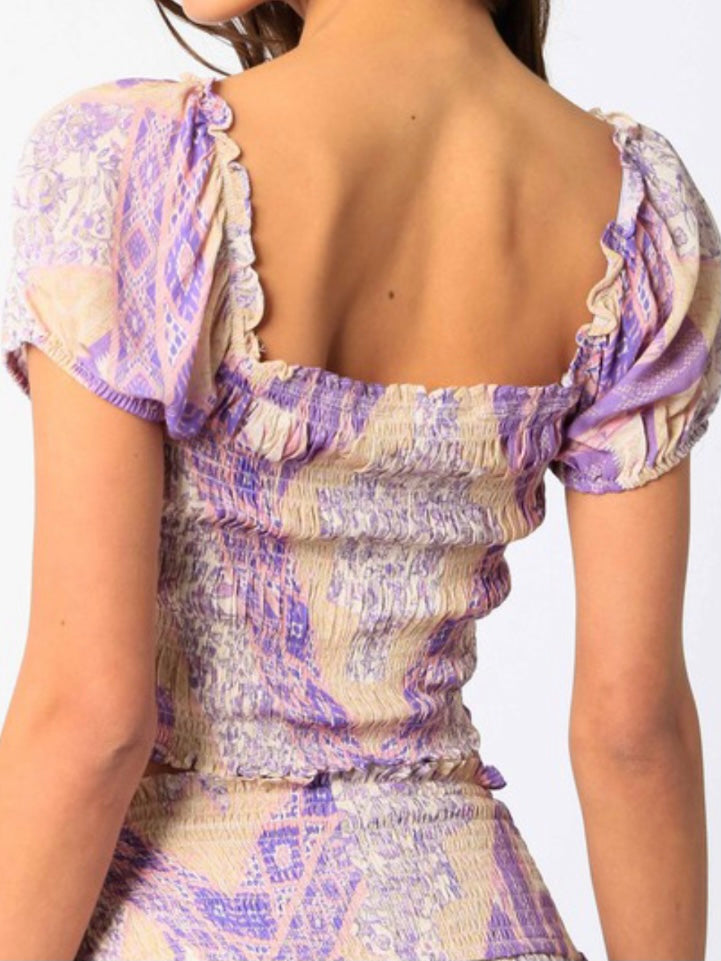 Lemon Grass Crop Top