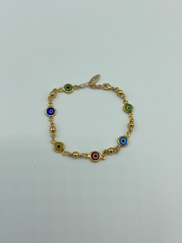 Eye Detailed Bracelet Set