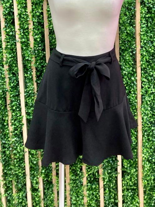 Tie Front Swing Skort