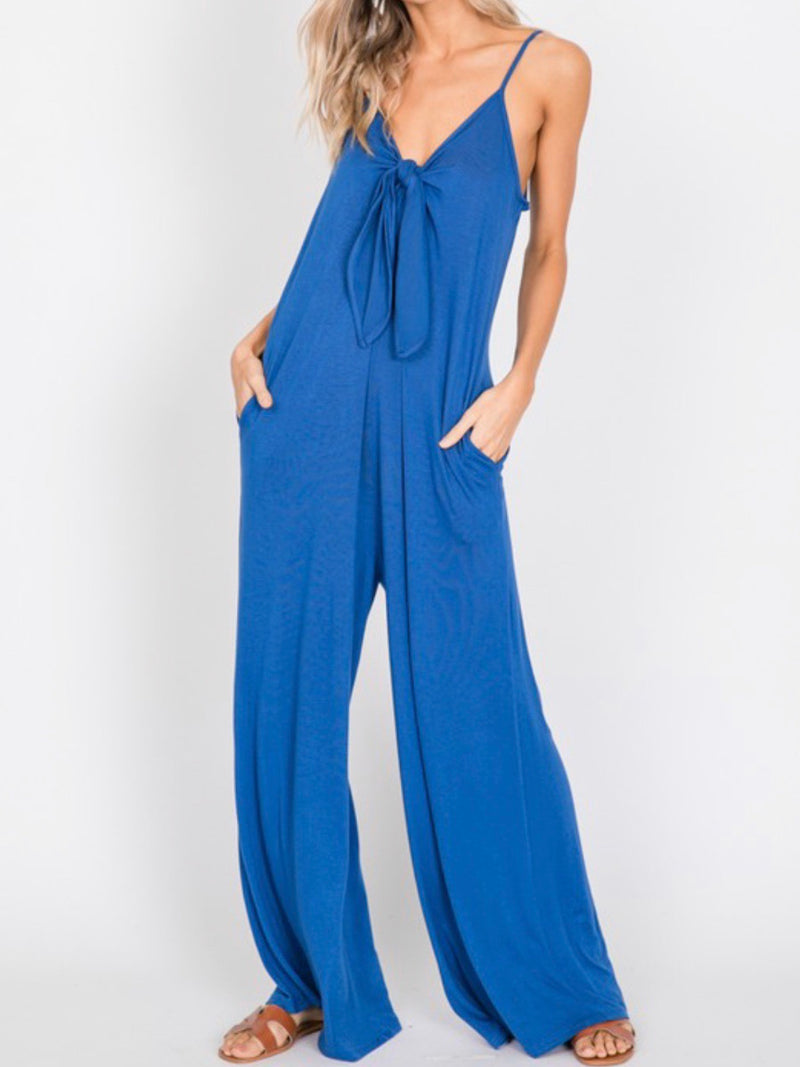 Tie Detail Jumpsuit