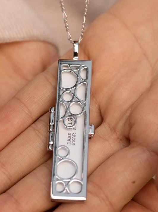 Cascading Circle Fortune Locket