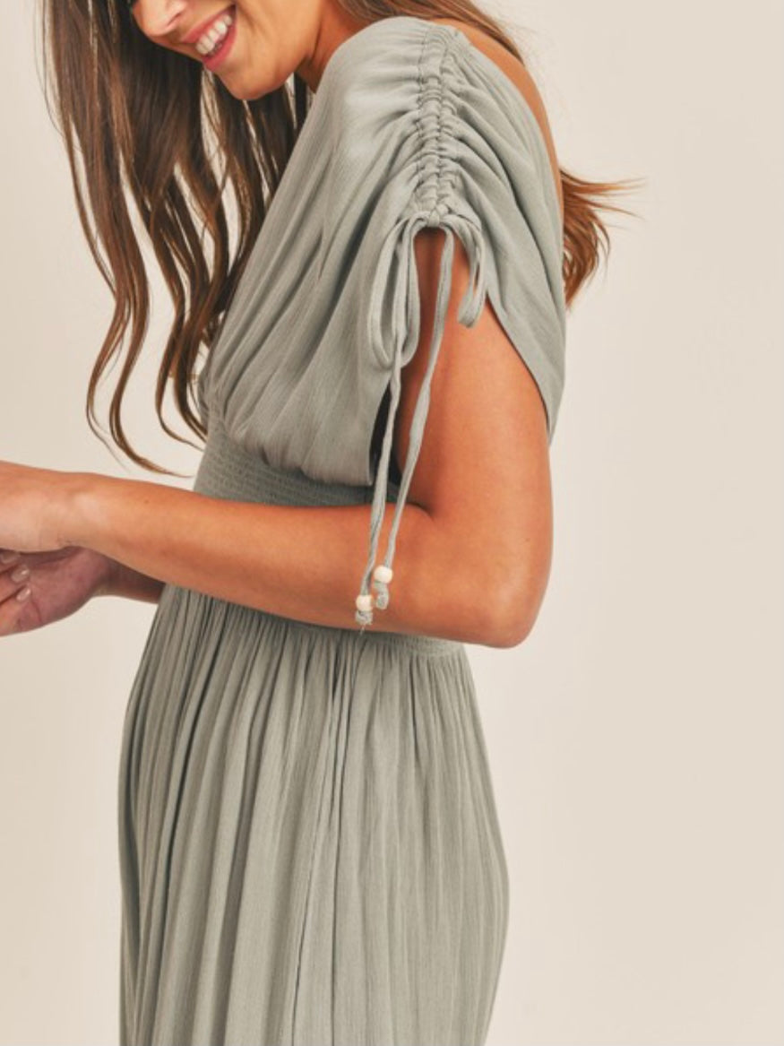 Sage Harem Jumpsuit