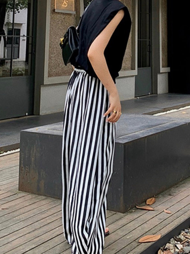 Striped Harem Pants