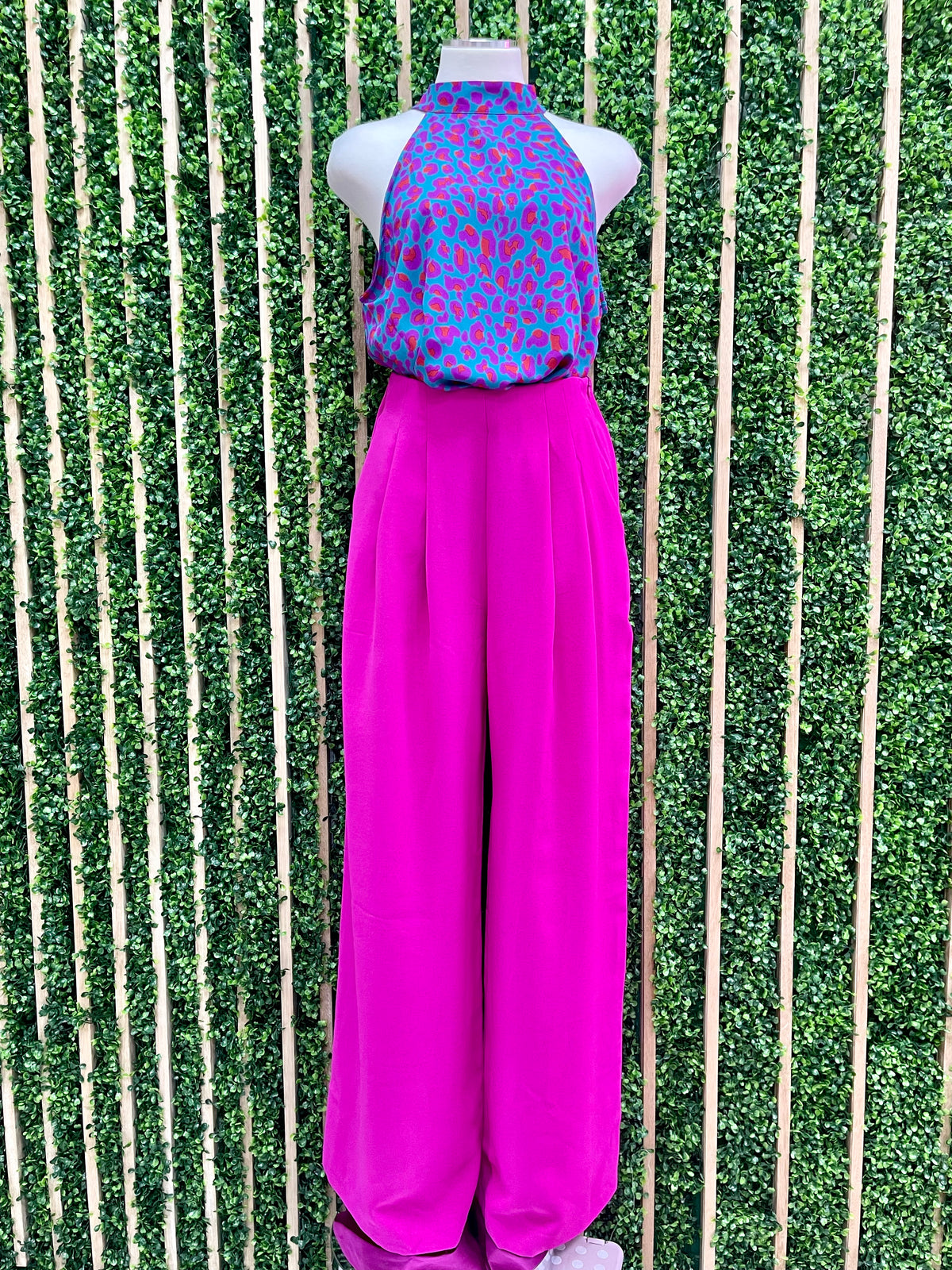 Fuchsia & Teal Leopard Fuchsia & Teal Leopard