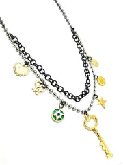 Charmed Double Layer Necklace