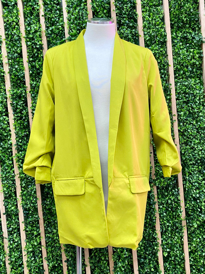 Chartreuse Blazer