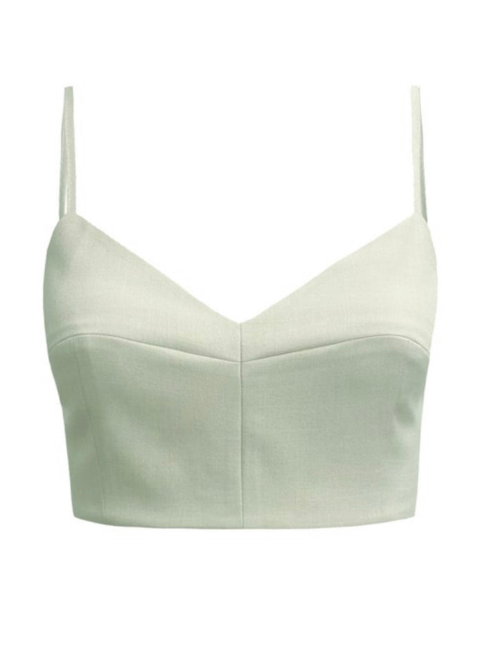 Sage Crop Top