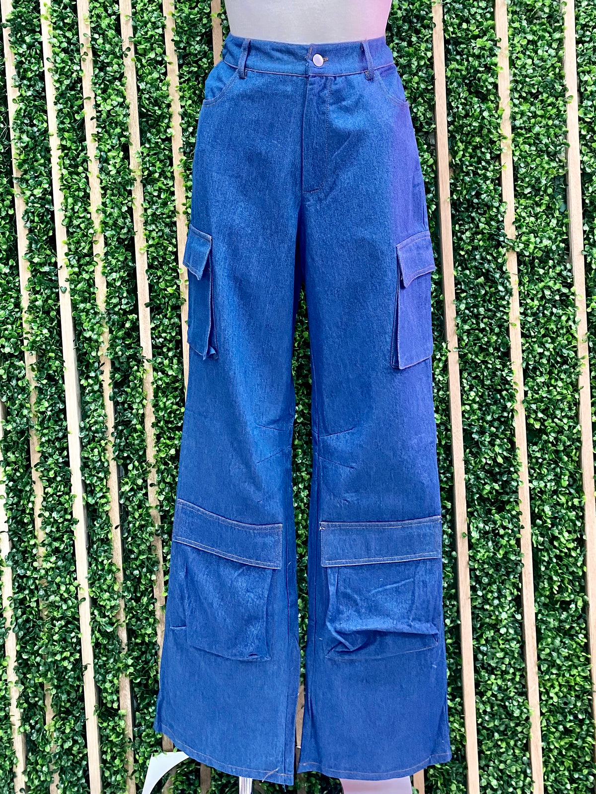 Denim Cargo Pant