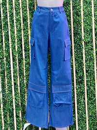 Denim Cargo Pant