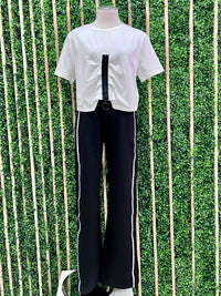 Front Zip Detail Shirt