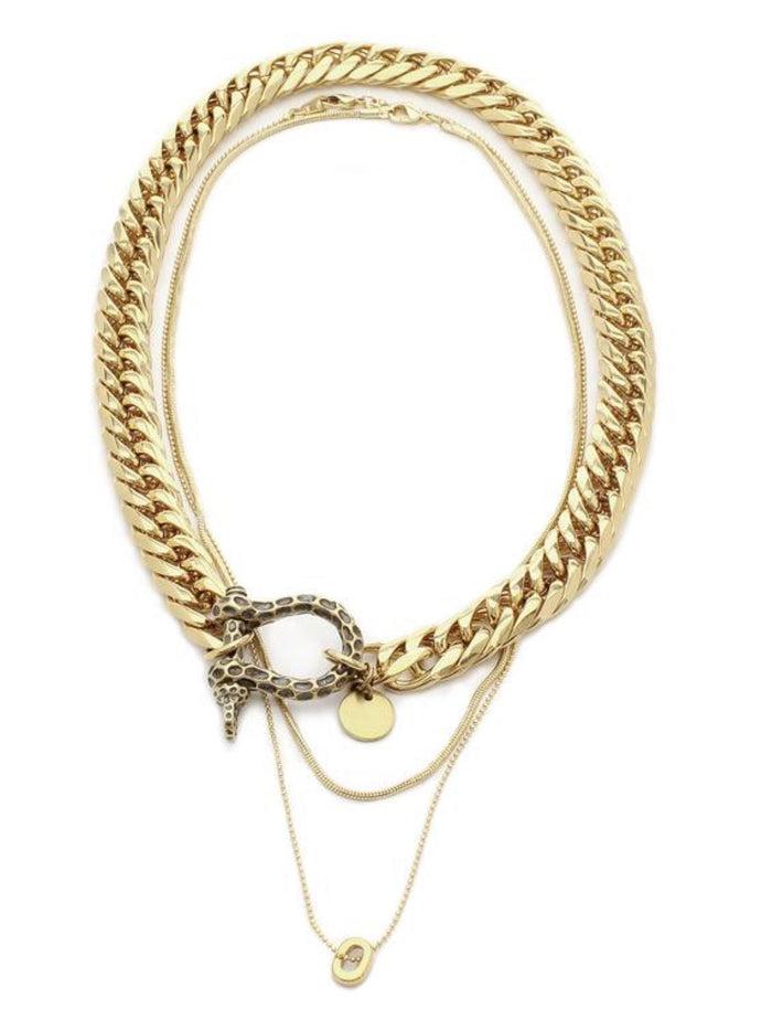 Le Giraffe Herradura Necklace