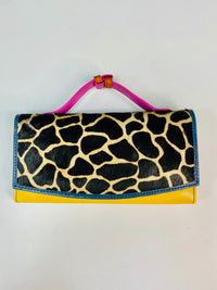 Cassia Leather Wallet Clutch