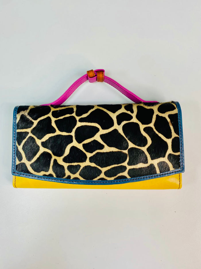 Cassia Leather Wallet Clutch