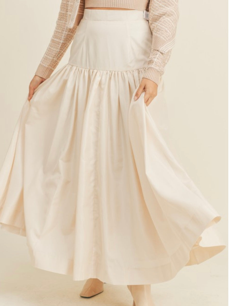 Exquisite Tiered Maxi Skirt