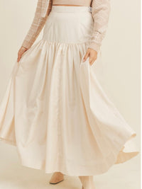 Exquisite Tiered Maxi Skirt