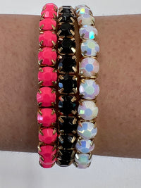 Fun Crystal Elastic Bracelet
