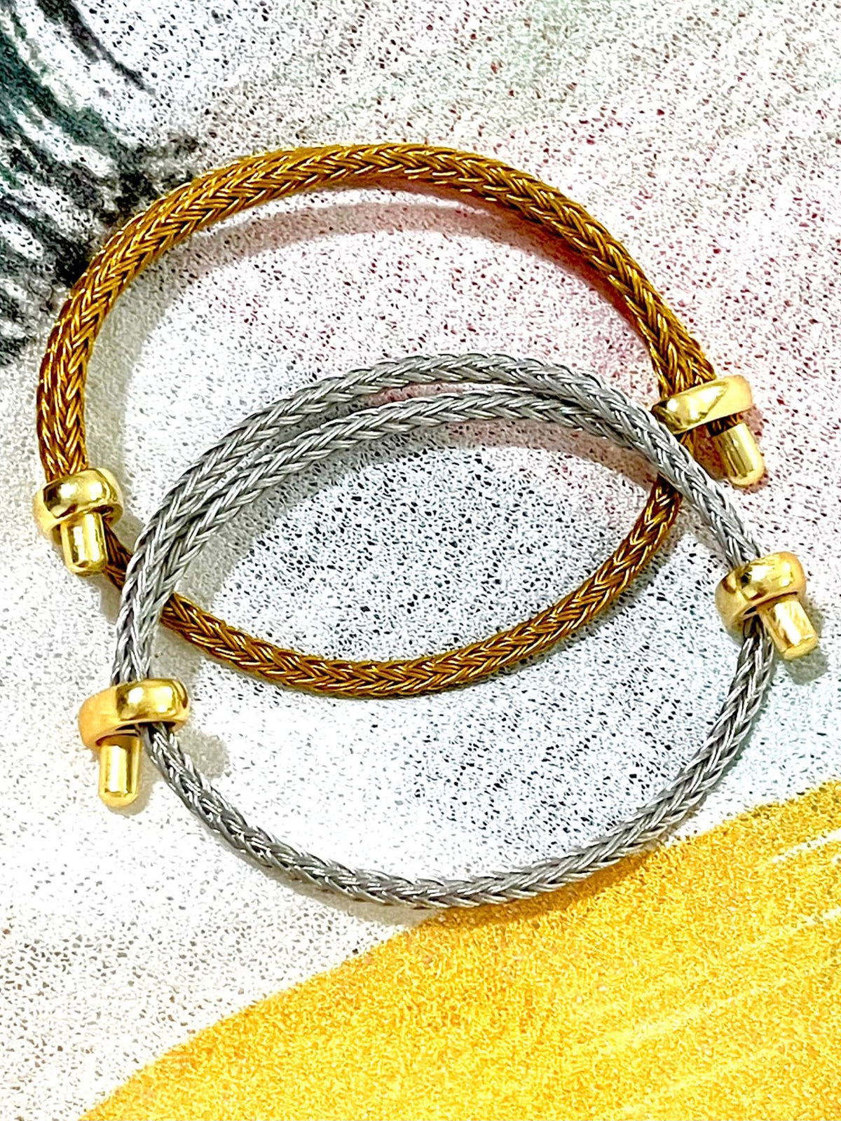 Braided Wire Bracelet