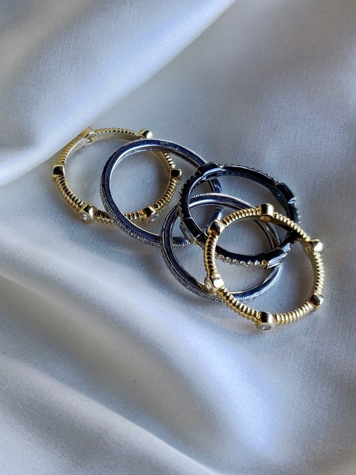 Exquisite Stackable Rings