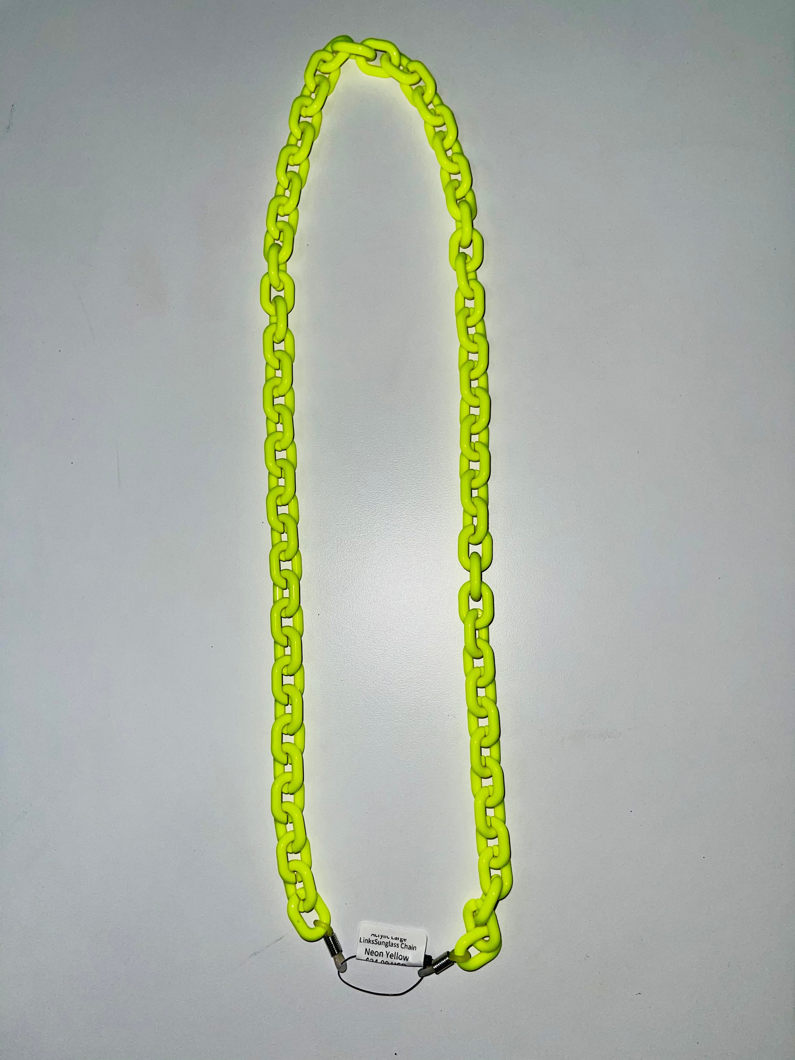 Acrylic Large LinksSunglass Chain