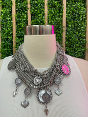 Coin Multilayer Necklace