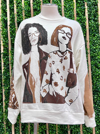 Two Friends Sweater