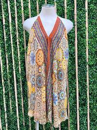 Boho Halter Short Dress