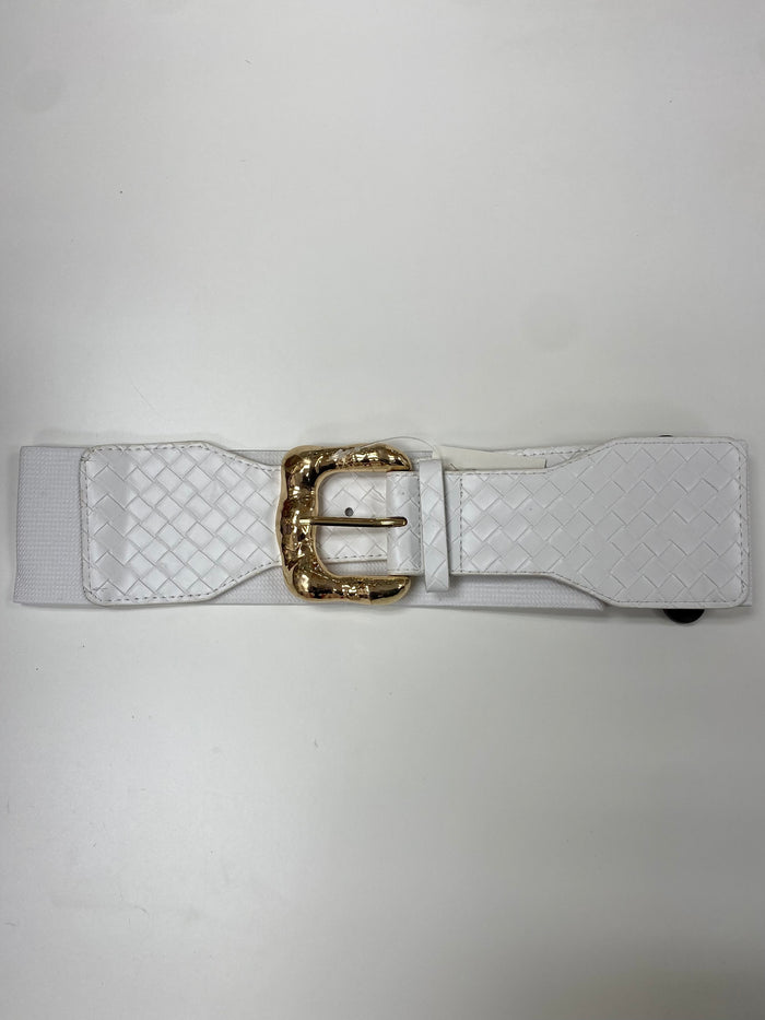 Weave Detail Elastic Belt