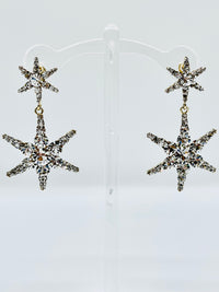 Swarovski Star Earrings