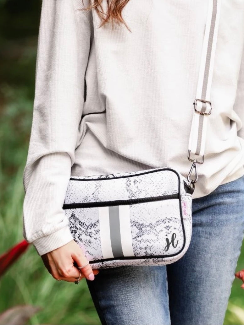 Neoprene Rectangular Crossbody  Bag