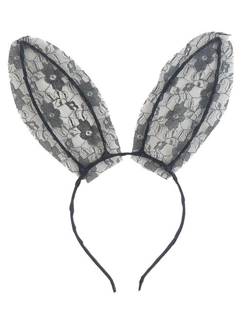 Lace Bunny Ear Headband