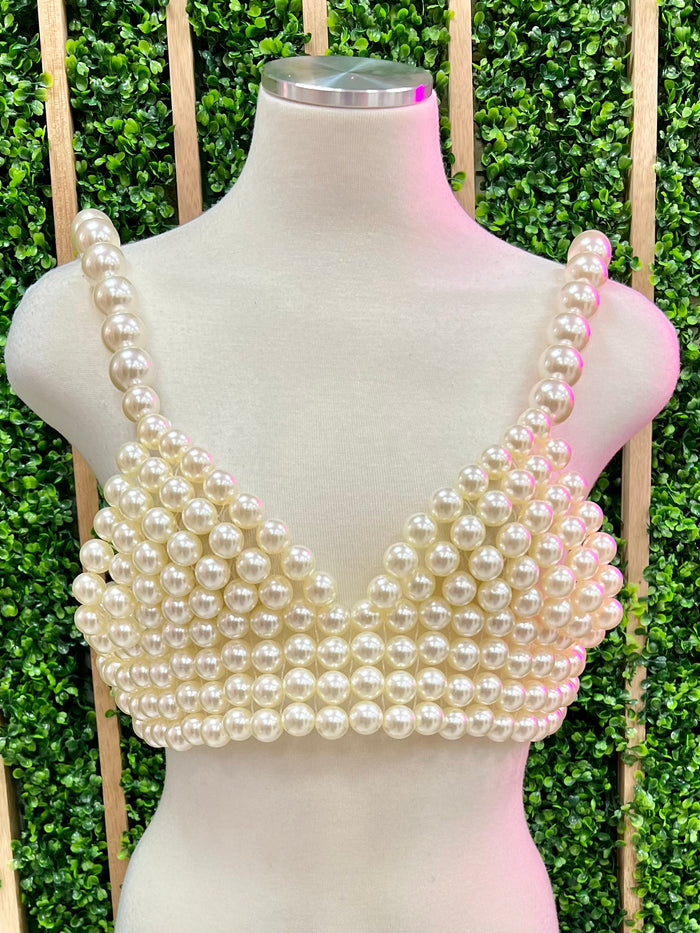 One Size Pearl Top