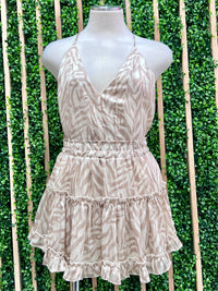 Tiger Chic Print Skirt
