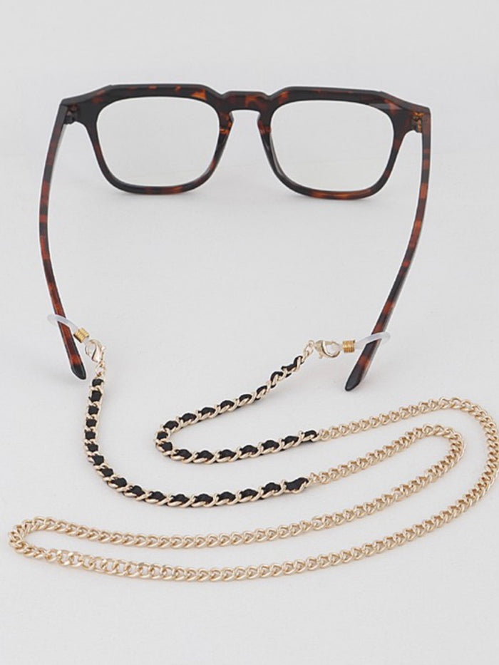 Leathrette Chain Mask  Strap