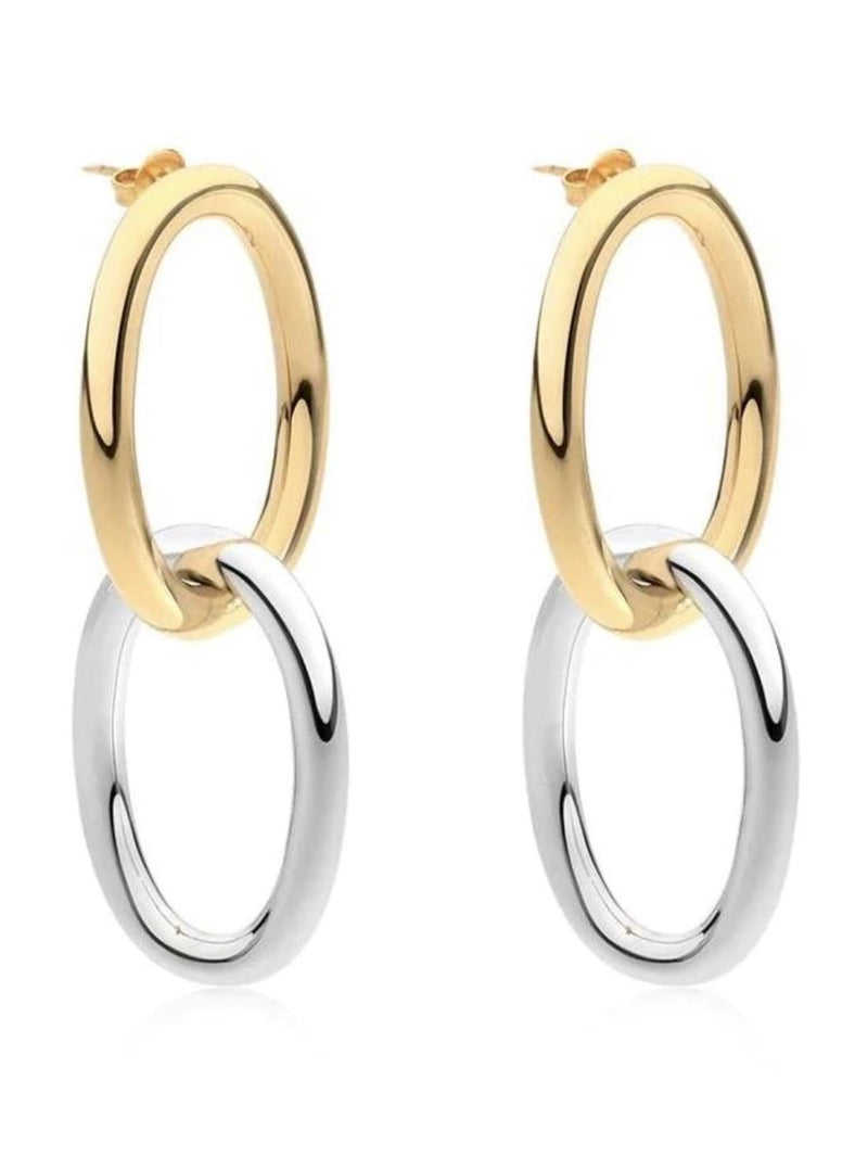 Mya Double Tone Earrings