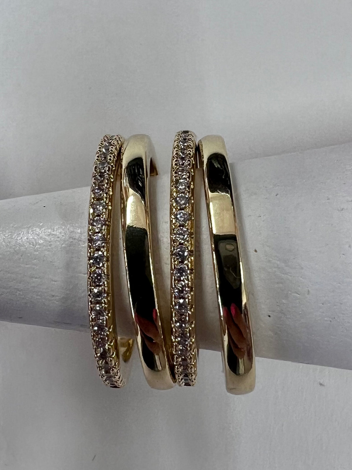 Delicate Four Layer Ring