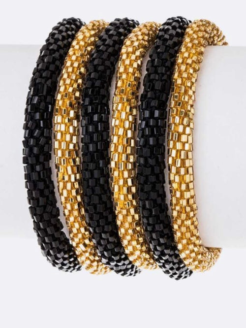 Beads Roll Up Bracelets