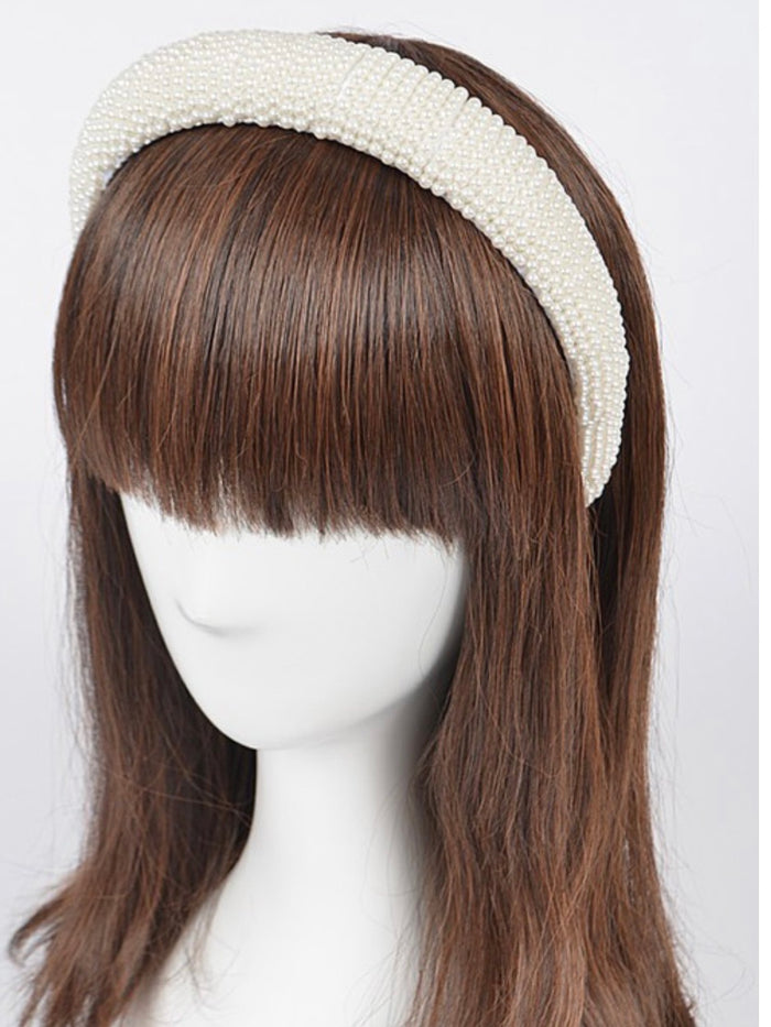 Embellished Pearl Headband