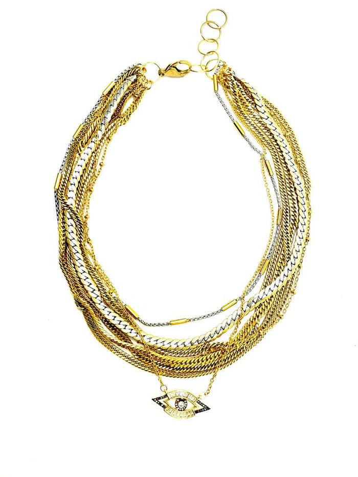 Moda District Multi Strand Necklace