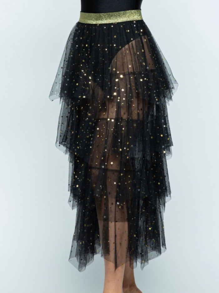 Star Mesh Skirt