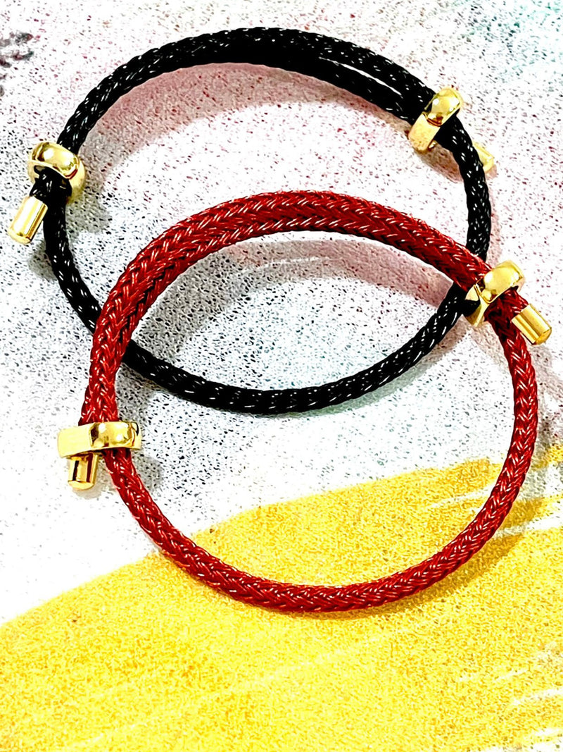 Braided Wire Bracelet