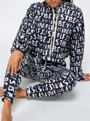 Letters Loungewear Set