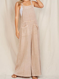 Taupe Cotton Overall