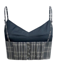 Plaid Crop Top