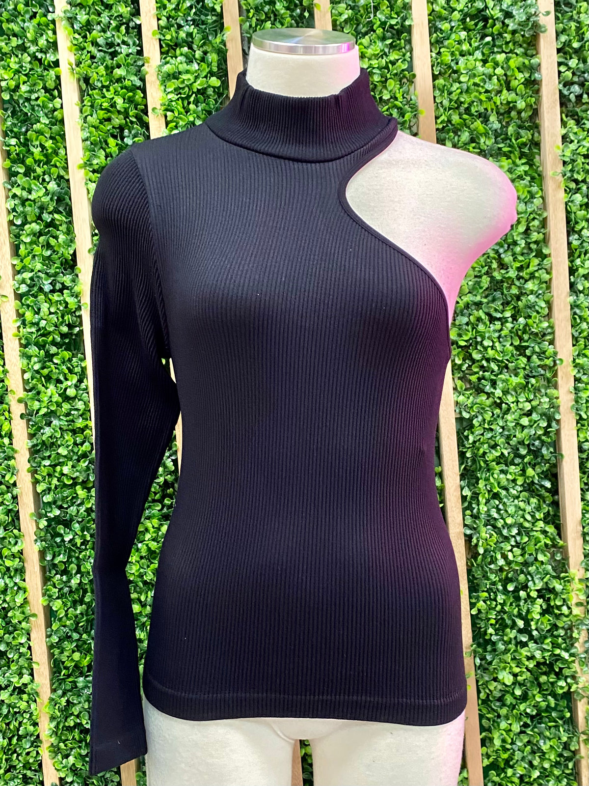 Long Sleeve Cutout Basic Top