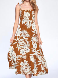 Byron Tropical Midi Dress